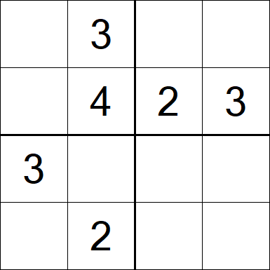 Sudoku 4x4 - Fácil
