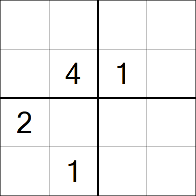 Sudoku 4x4 - Difícil