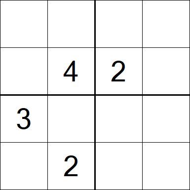 Sudoku 4x4 - Hard
