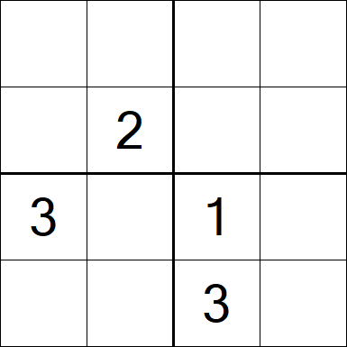 Sudoku 4x4 - Difícil