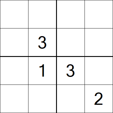 Sudoku 4x4 - Difícil