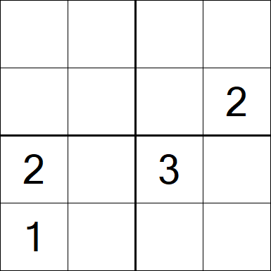 Sudoku 4x4 - Difícil