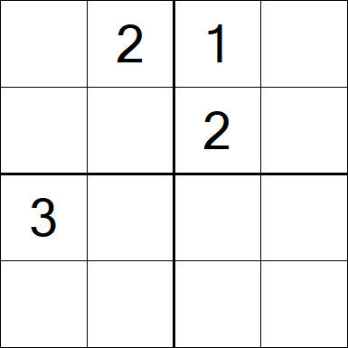 Sudoku 4x4 - Difícil