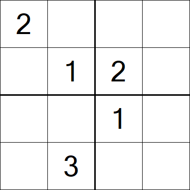 Sudoku 4x4 - Difficile