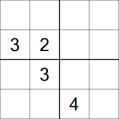 Sudoku 4x4 - Difficile