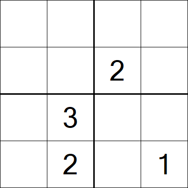 Sudoku 4x4 - Difícil