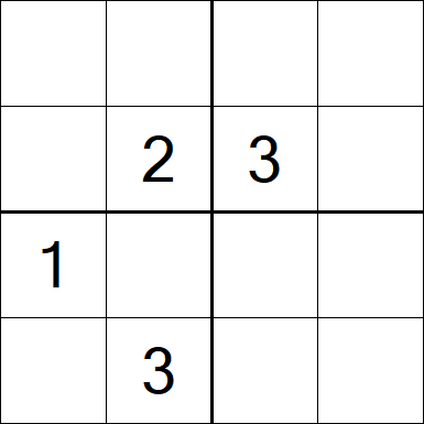 Sudoku 4x4 - Difficile