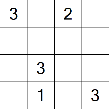 Sudoku 4x4 - Medium