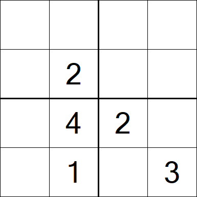 Sudoku 4x4 - Medium