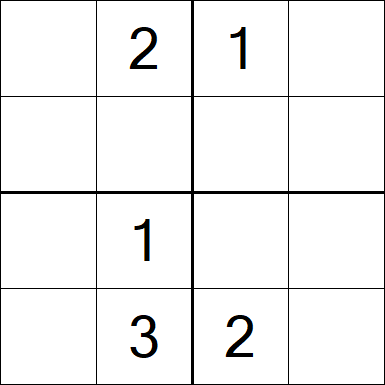 Sudoku 4x4 - Medium