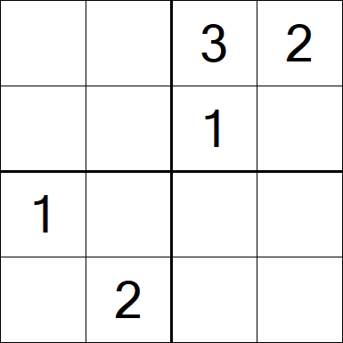 Sudoku 4x4 - Médio