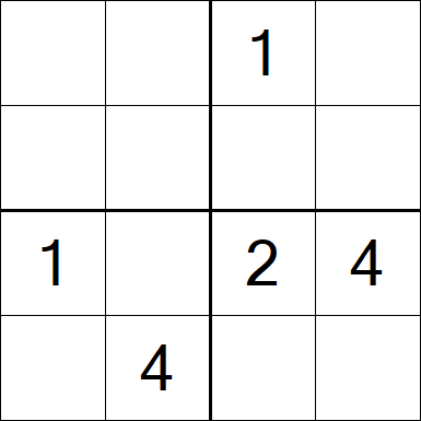 Sudoku 4x4 - Medio