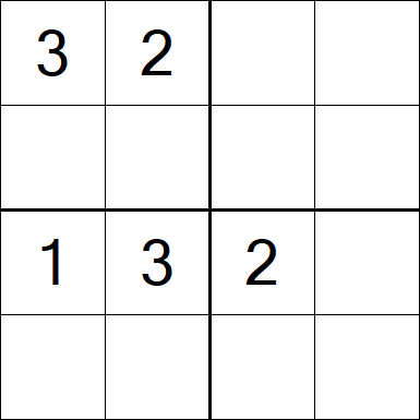 Sudoku 4x4 - Moyen