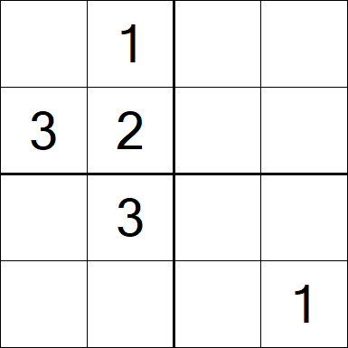 Sudoku 4x4 - Medium