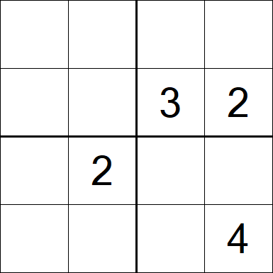Sudoku 4x4 - Medium