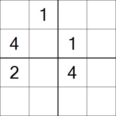 Sudoku 4x4 - Medium