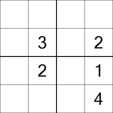 Sudoku 4x4 - Medium