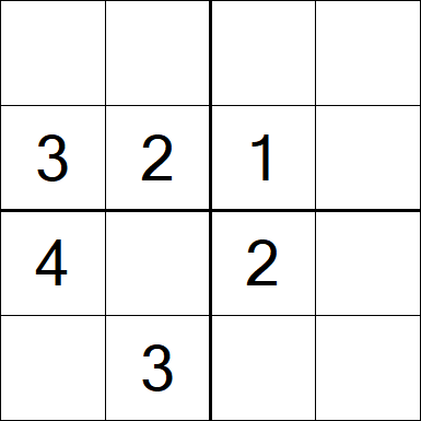 Sudoku 4x4 - Medium