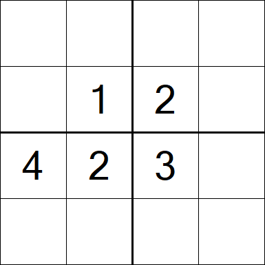 Sudoku 4x4 - Medium