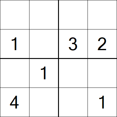 Sudoku 4x4 - Medium