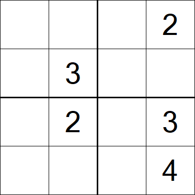 Sudoku 4x4 - Medium