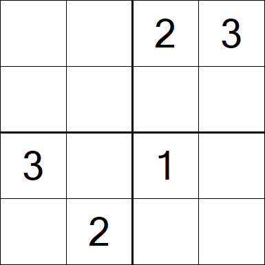 Sudoku 4x4 - Medium