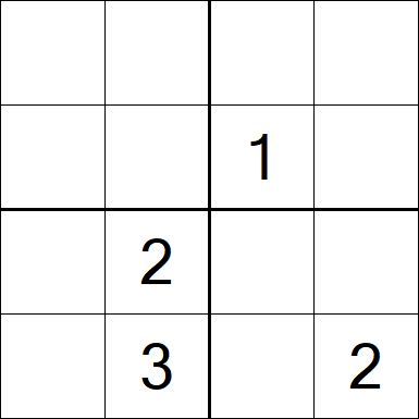 Sudoku 4x4 - Medium