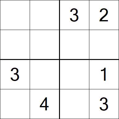 Sudoku 4x4 - Medium