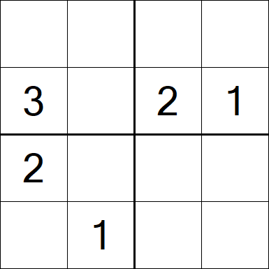 Sudoku 4x4 - Medium