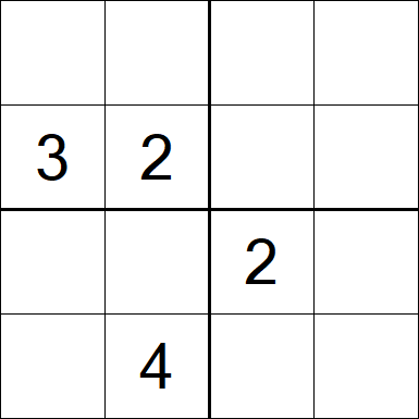 Sudoku 4x4 - Medium