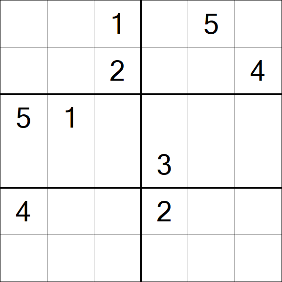 Sudoku 6x6 - Hard