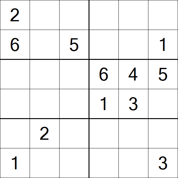 Sudoku 6x6 - Medium