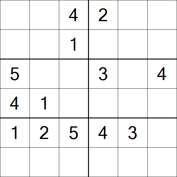 Sudoku 6x6 - Médio