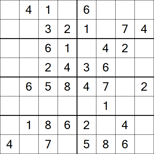 Sudoku 8x8 - Easy