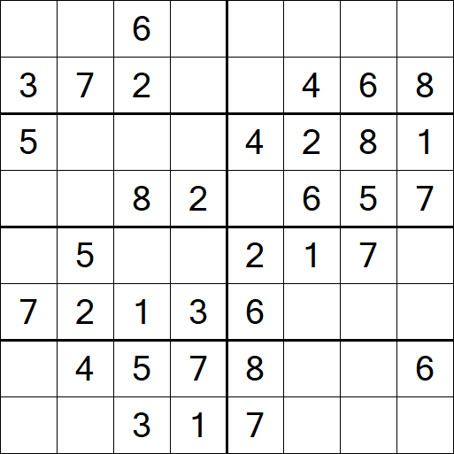 Sudoku 8x8 - Easy