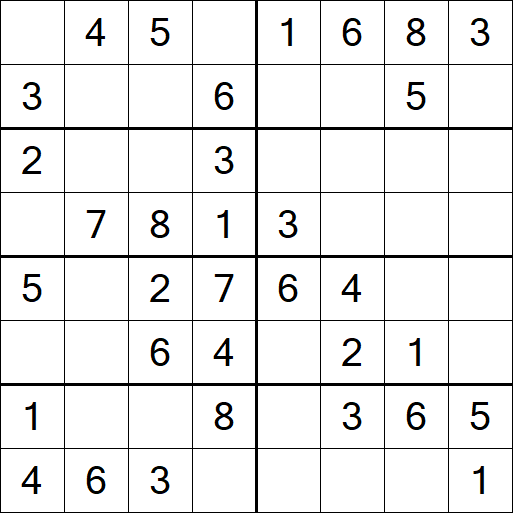 Sudoku 8x8 - Fácil
