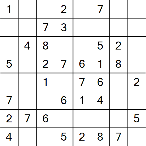 Sudoku 8x8 - Easy