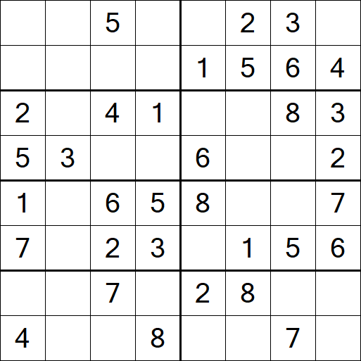 Sudoku 8x8 - Fácil