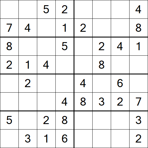 Sudoku 8x8 - Fácil