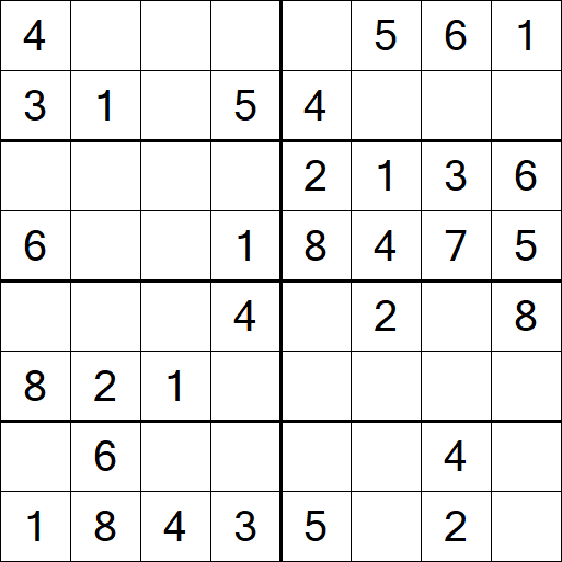 Sudoku 8x8 - Fácil