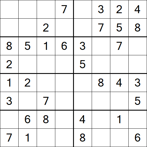 Sudoku 8x8 - Easy
