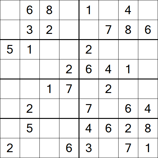 Sudoku 8x8 - Simple