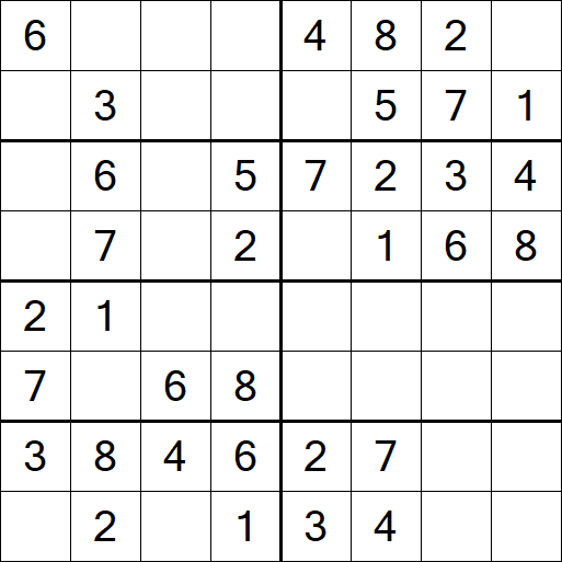 Sudoku 8x8 - Easy