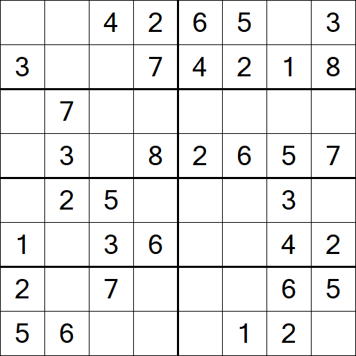 Sudoku 8x8 - Simple