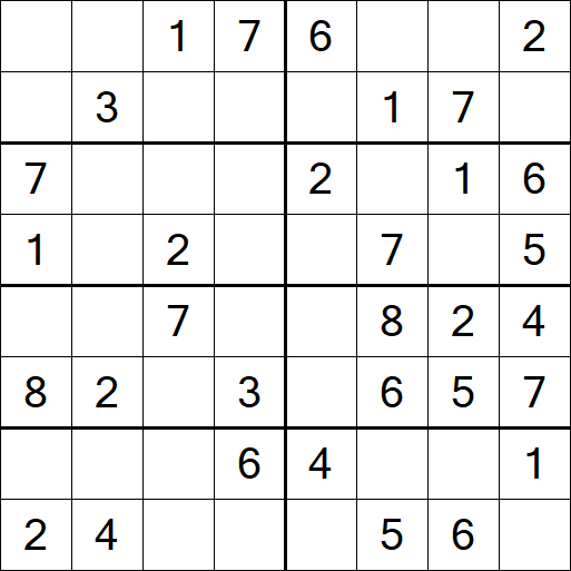 Sudoku 8x8 - Fácil
