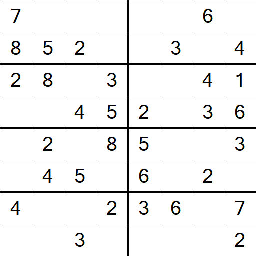 Sudoku 8x8 - Fácil