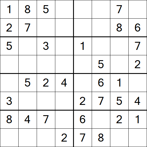 Sudoku 8x8 - Fácil