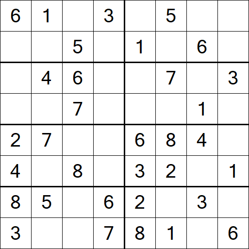 Sudoku 8x8 - Fácil