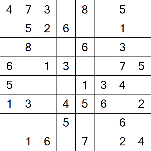 Sudoku 8x8 - Fácil