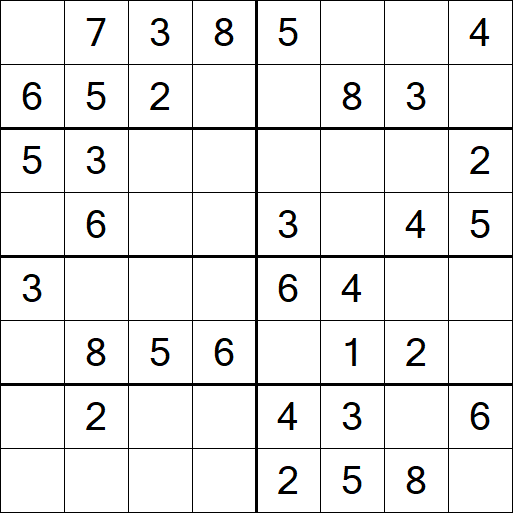 Sudoku 8x8 - Fácil